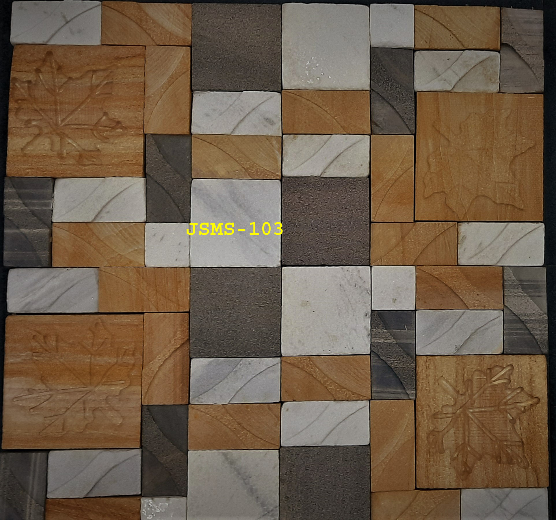 Latest Popular New Design Stone Mosaic Tiles For Interior Wall